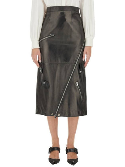 23 fw Midi Skirt 769318Q5ALZ1000 B0040495207 - ALEXANDER MCQUEEN - BALAAN 2