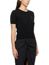 Bea Knit Top Black - VIVIENNE WESTWOOD - BALAAN 4