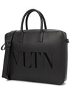 Logo Brief Case Black - VALENTINO - BALAAN 3