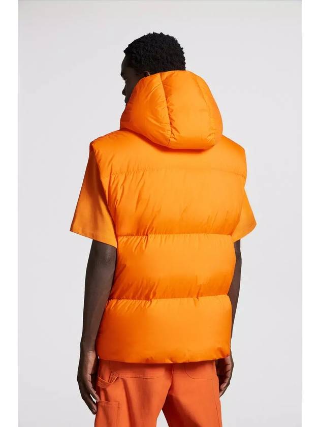 Apus Padded Vest Orange - MONCLER - BALAAN 5