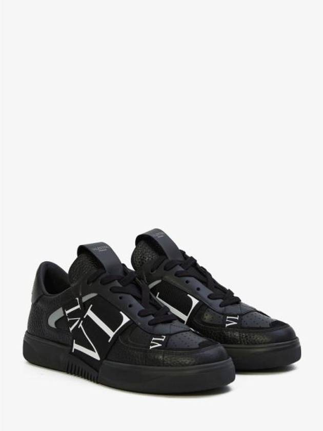 VLTN Low Top Sneakers Black - VALENTINO - BALAAN 3