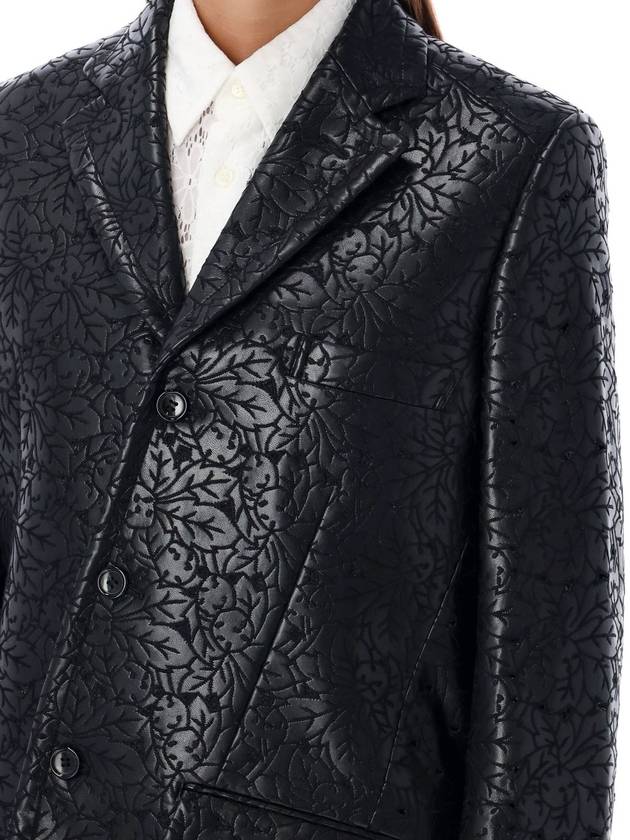 Embossed floral pattern blazer - COMME DES GARCONS - BALAAN 3