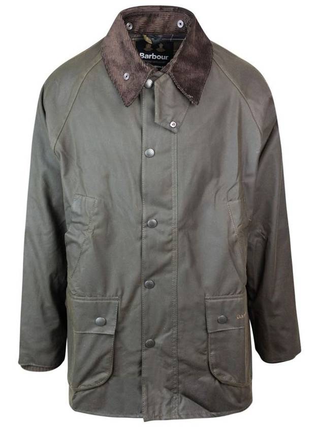 Men's Classic Bedale Wax Jacket Olive - BARBOUR - BALAAN 2