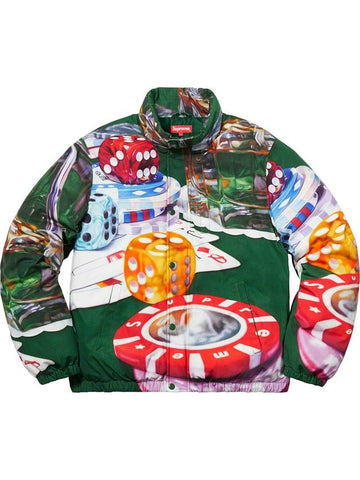 18WF Casino Down Jacket green Casino Down Jacket green - SUPREME - BALAAN 1