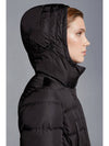 Khloe Long Down Jacket Black - MONCLER - BALAAN 7