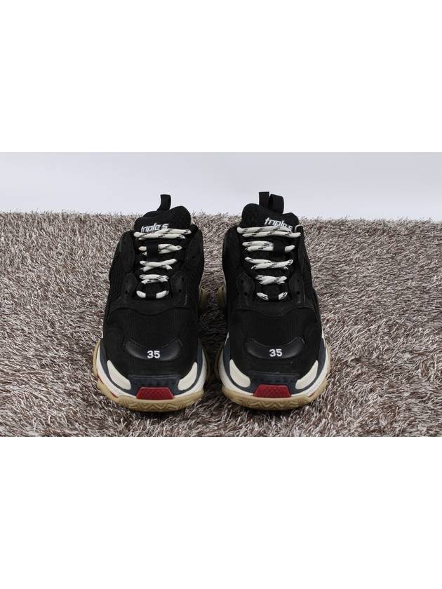 Triple S Black Red 35 220 - BALENCIAGA - BALAAN 3