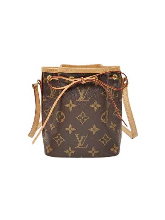 M41346 Monogram Canvas Nano Noe Bucket Cross Bag - LOUIS VUITTON - BALAAN 1