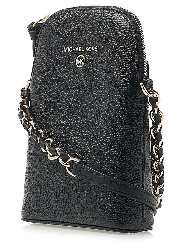 Jet Set Charm Leather Cross Bag Black - MICHAEL KORS - BALAAN 3