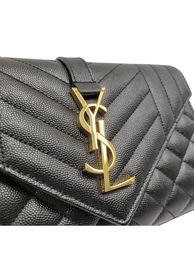 Women s 600195 Grande Poudre Envelope Small Gold Chain Shoulder Bag - SAINT LAURENT - BALAAN 7