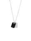 Men's Stainless Steel Necklace Silver - EMPORIO ARMANI - BALAAN 3