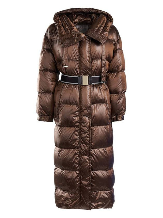 Women's Spacepar Waterproof Nylon Parka Gold - MAX MARA - BALAAN 2