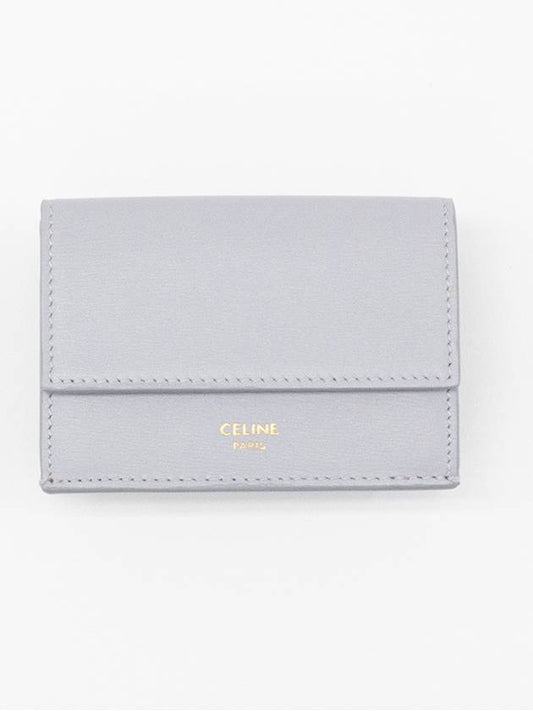 Premium Gray Compact Wallet 10E603CQP 08GC - CELINE - BALAAN 1