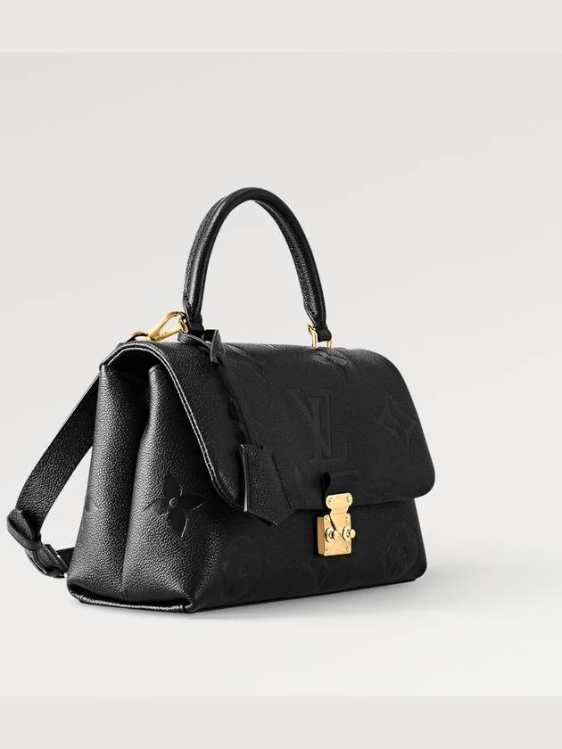 Madeleine Monogram Empreinte Cross Bag Black - LOUIS VUITTON - BALAAN 5