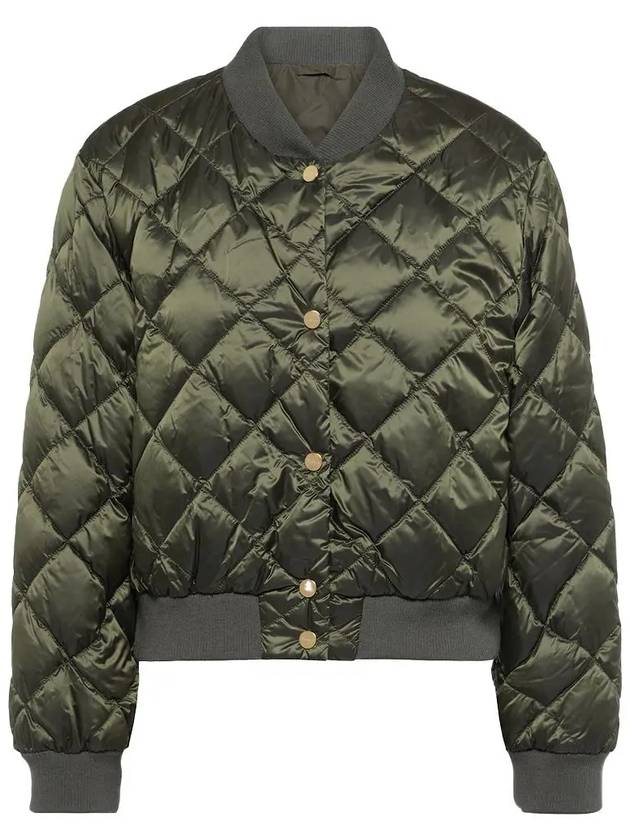 Bisoft Water Repellent Reversible Padded Jacket Khaki - MAX MARA - BALAAN 5