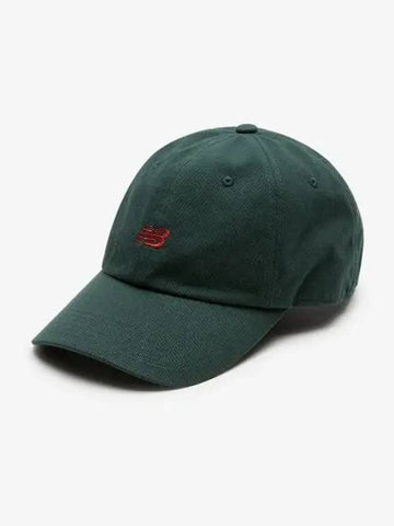 NBGDFS1104 Stacked Logo Ball Cap SIZE DARK GREEN - NEW BALANCE - BALAAN 1