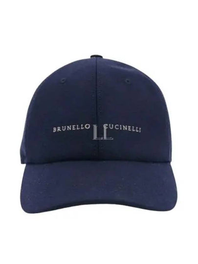 Embroid Logo Ball Cap Navy - BRUNELLO CUCINELLI - BALAAN 2