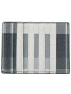 4-Bar Madras Pebble Grain Leather Card Wallet - THOM BROWNE - BALAAN 3