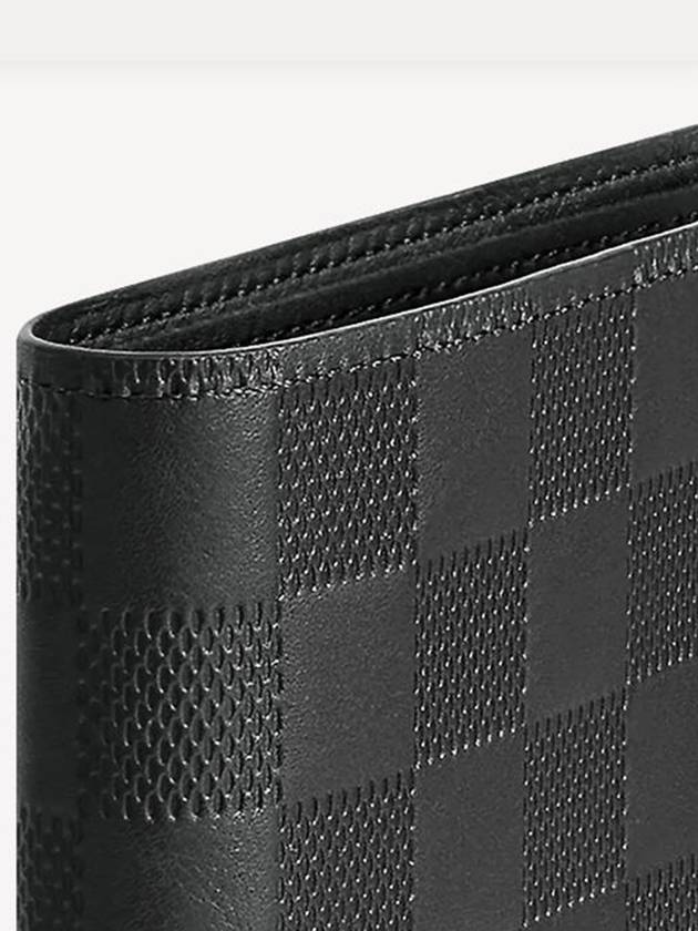 Multiple Damier Infini Half Wallet Black - LOUIS VUITTON - BALAAN 7