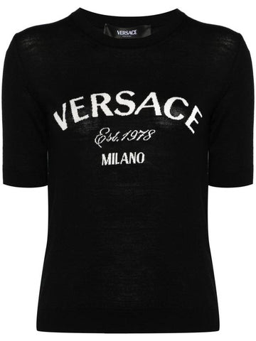 Versace Sweaters Black - VERSACE - BALAAN 1