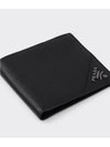 Saffiano Leather Half Wallet Black - PRADA - BALAAN 6