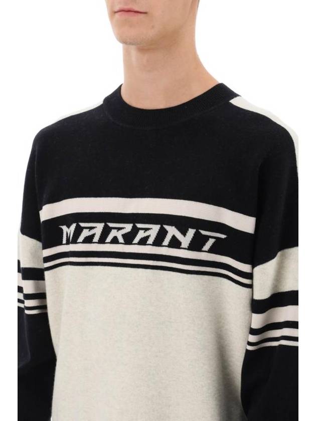 Colby Cotton Wool Knit Top - ISABEL MARANT - BALAAN 5