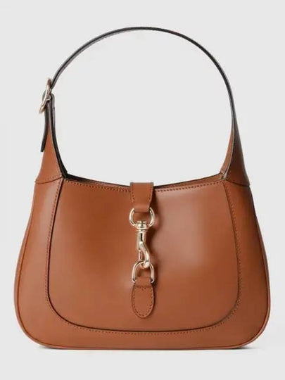 Jackie Small Leather Shoulder Bag Brown - GUCCI - BALAAN 2