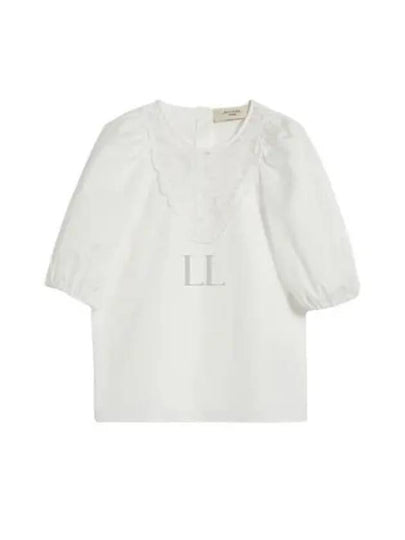 Manico Blouse White - MAX MARA - BALAAN 2