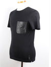 Leather pocket short sleeve t shirt 44 - FENDI - BALAAN 3