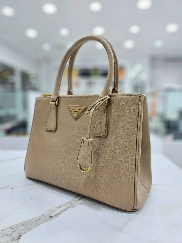 Galleria Saffiano Medium Tote Bag Sand Beige 1BA863 - PRADA - BALAAN 3