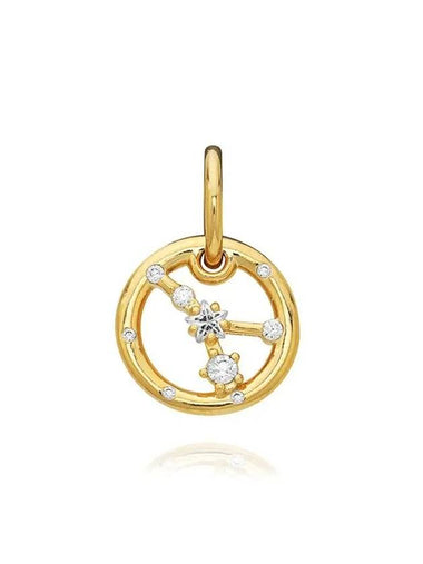 Cancer Zodiac Dangle Bracelet Charm Gold - PANDORA - BALAAN 1