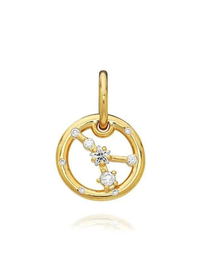 Cancer Zodiac Dangle Bracelet Charm Gold - PANDORA - BALAAN 2