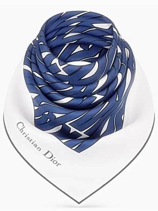 Miss Dior Allover 90 Square Scarf 45MID090I607 C540 - DIOR - BALAAN 2