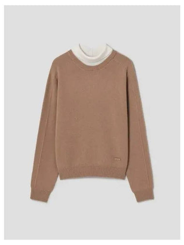 Cathy Whole Garment Turtleneck Pullover Knit Beige Domestic Product GM0024080167711 - JUUN.J - BALAAN 1