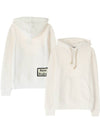 Logo Patch Hoodie White - ACNE STUDIOS - BALAAN 2