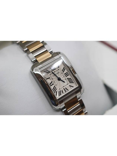 Tank Anglaise Small Combi Quartz Women s Watch W5310019 - CARTIER - BALAAN 2