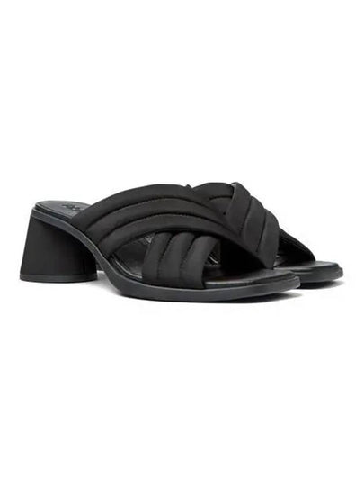 Kiara Cross Strap Sandal Heels Black - CAMPER - BALAAN 2