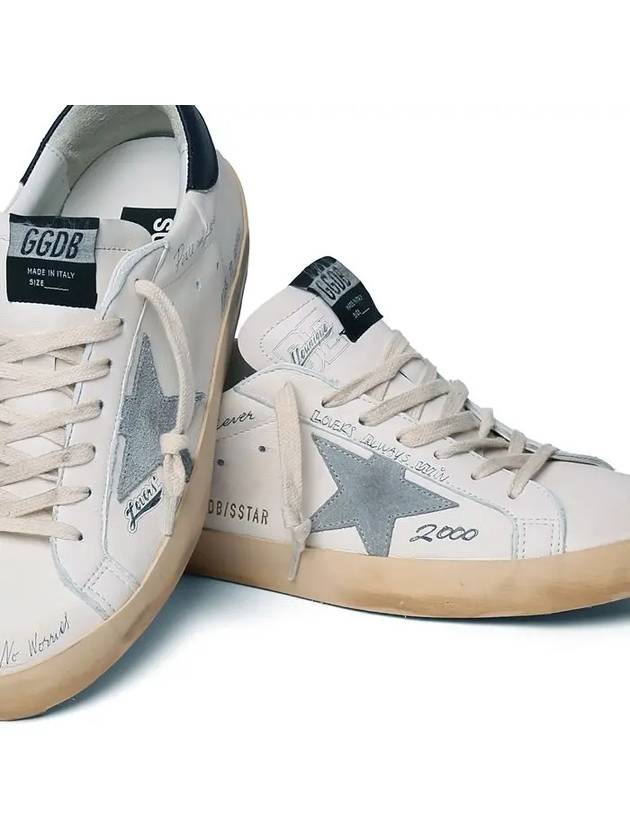 Superstar Classic Black Tab Low Top Sneakers White - GOLDEN GOOSE - BALAAN 6