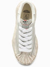 24SS BLAKEY OG sole leather low top sneakers A12FW720 WHITE - MIHARA YASUHIRO - BALAAN 3