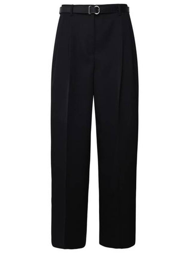 Straight Pants J02KA0152 J40002001 Black - JIL SANDER - BALAAN 1