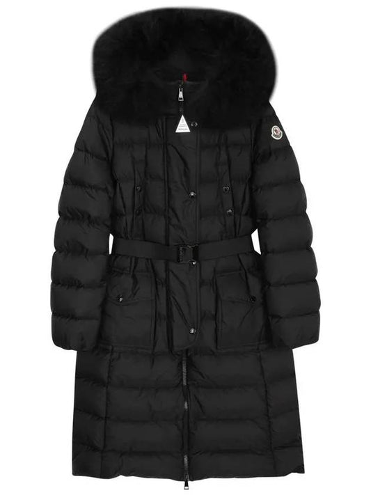 Women's Khloe Long Down Padding Black - MONCLER - BALAAN 2