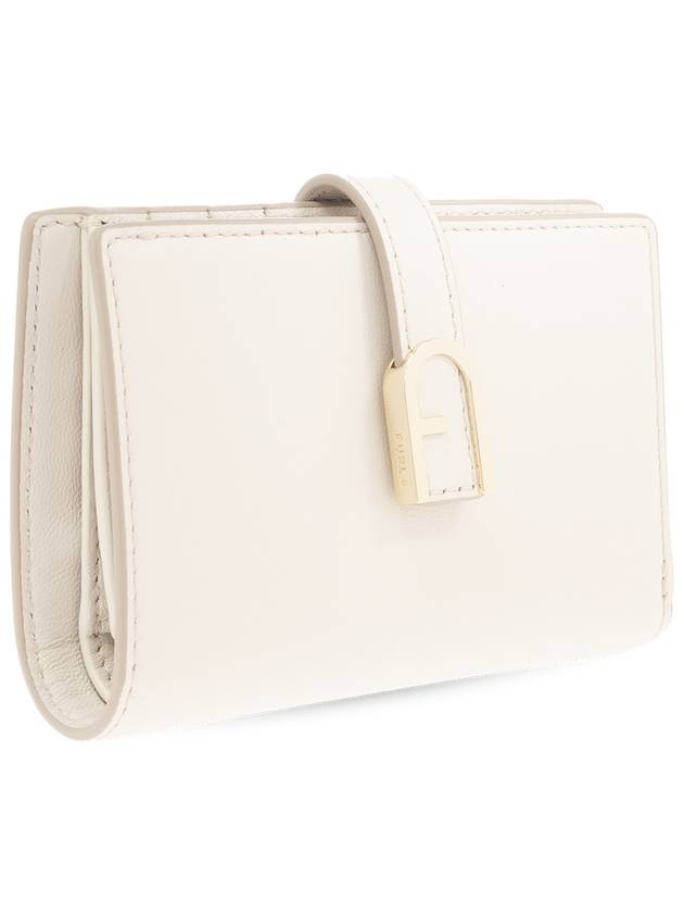 Furla ‘Flow Medium’ Wallet, Women's, Cream - FURLA - BALAAN 4