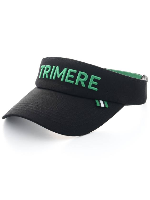 Font Logo Sun Visor UNISEX BLACK TMFHC60209 - TRIMERE - BALAAN 2