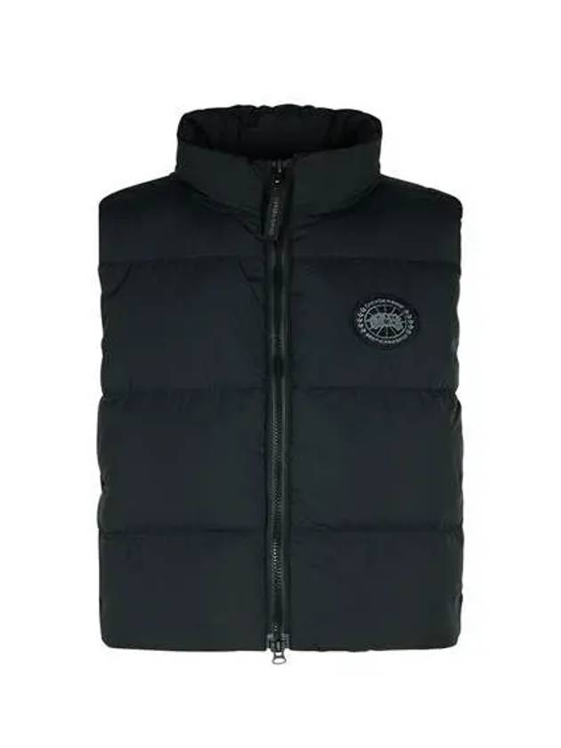 Lawrence Label Vest Black - CANADA GOOSE - BALAAN 2