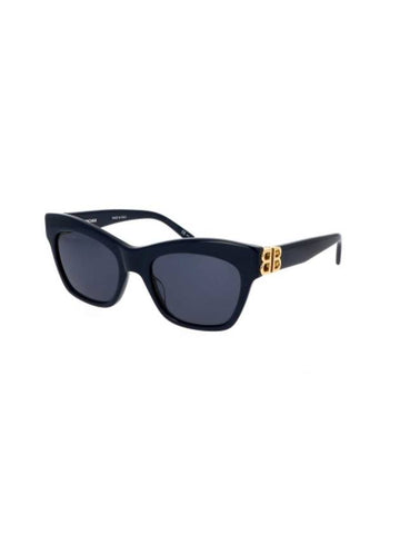 Eyewear BB0132S 007 Dynasty Butterfly Sunglasses Blue - BALENCIAGA - BALAAN 1