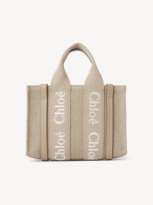 Woody Mini Tote Bag Beige - CHLOE - BALAAN 6