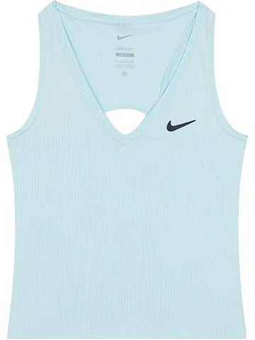 Court Victory Tennis Tank Sleeveless Blue - NIKE - BALAAN 1