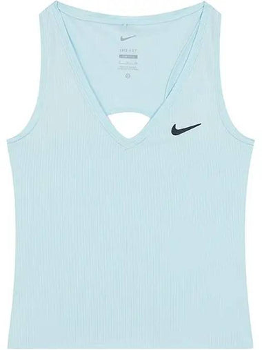 Court Victory Tennis Tank Sleeveless Blue - NIKE - BALAAN 1