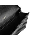 Grain De Poudre Cassandre Clutch Bag Black - SAINT LAURENT - BALAAN 5