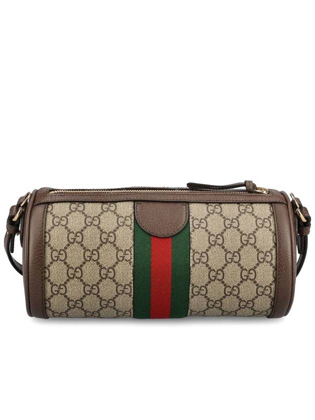 Ophidia Small Shoulder Bag Beige Ebony - GUCCI - BALAAN 3