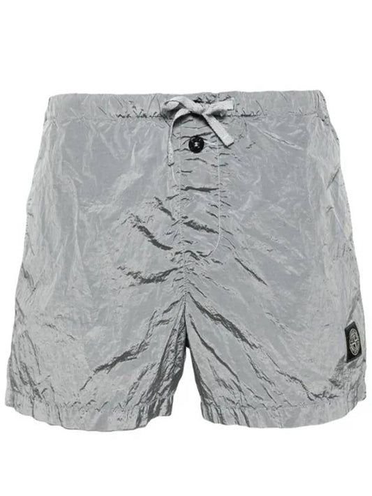 Swimming Nylon Trunk Shorts Sky Blue - STONE ISLAND - BALAAN 2